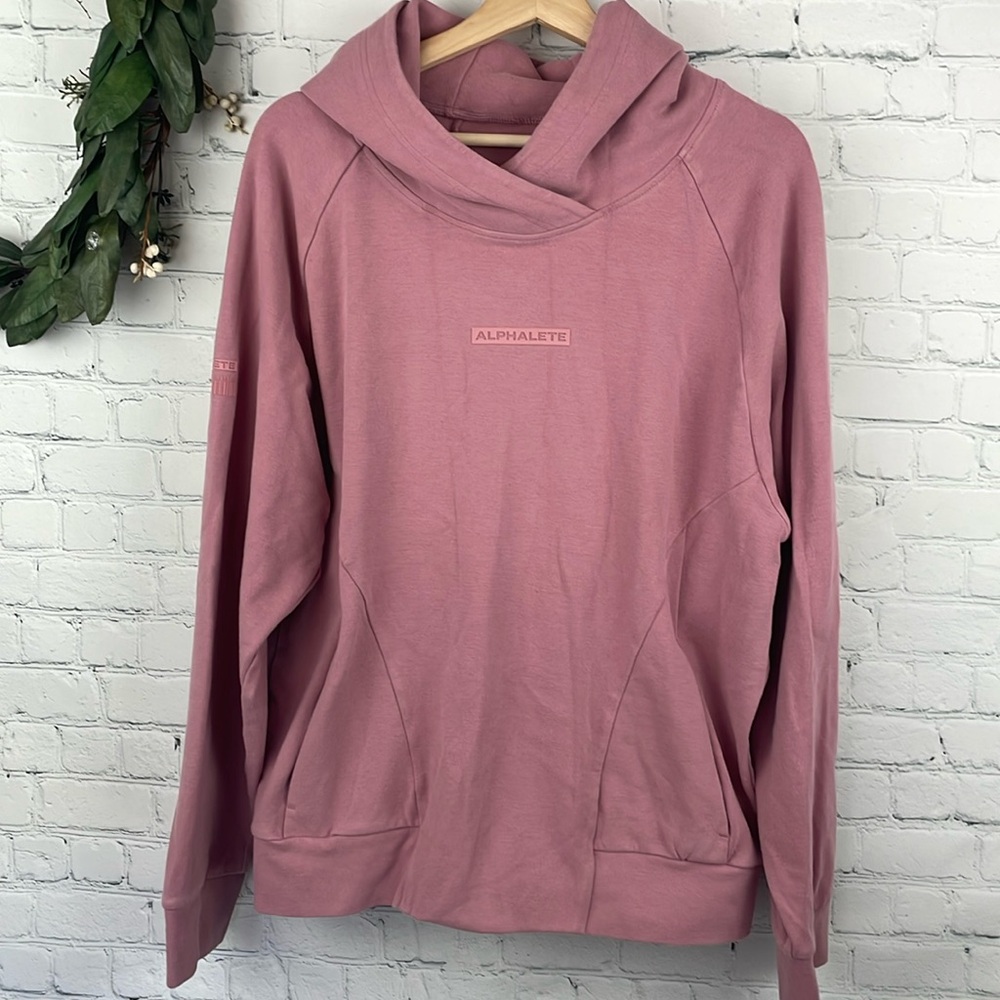 ALPHALETE Men's Identity Pro Hoodie Sweatshirt size large